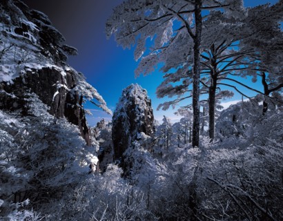 Paysage enneigé, Chine