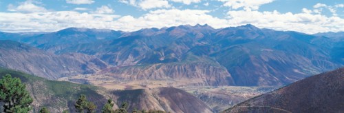 Paysage montagneux, Chine