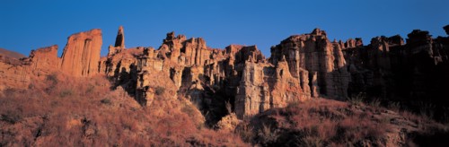 La forêt de Terre de Yuanmou, dans la province de Yunnan, Chine