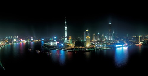 La "Perle de l'Orient", antenne de télévision, Shanghaï, Chine