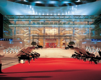 Salle de concert, Chine
