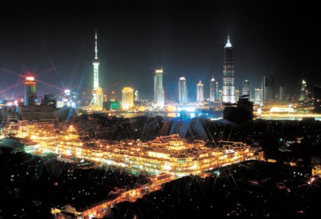 Paysage urbain, Shanghaï, Chine