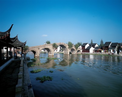 Pont à Shanghaï, Chine