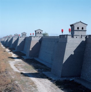 Rampart ancien de la ville de Pingyao, province du Shanxi, Chine