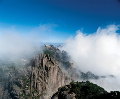 Le Mont Huangshan, Chine