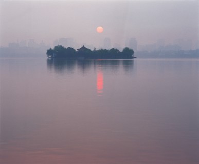 Lac de Hangzhou, chef-lieu de la province de Zhejiang, Chine
