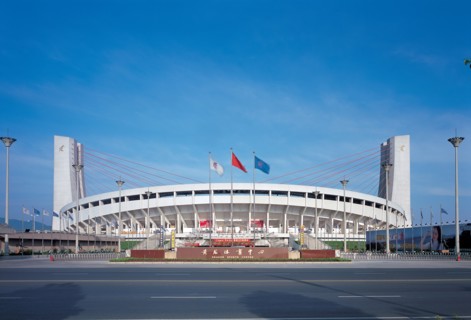 Gymnase de Huanglong, ville de Hangzhou, Chine