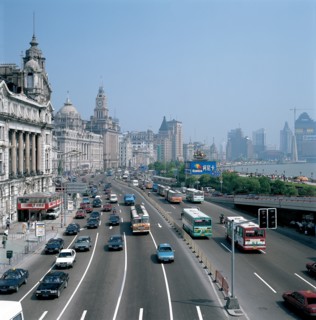 Le Bund de Shanghaï, Chine