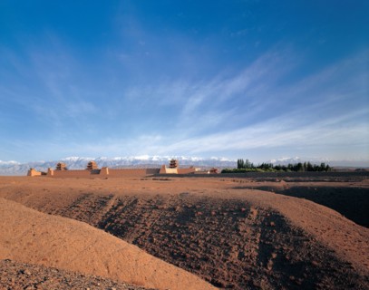 Le col JiaYuGuan, province du Gansu, Chine