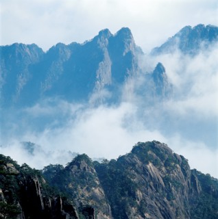 Le Mont Huangshan, Chine
