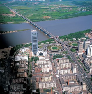 Harbin, SongHuajiang River, Chine