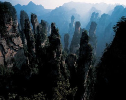 Site de Zhangjiajie, Chine