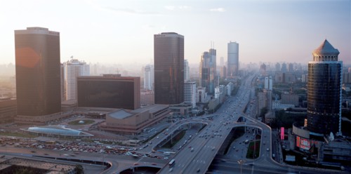 La Place financière internationale de Pékin, Chine