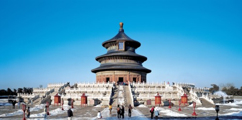 Le Temple de l'auguste ciel à Pékin, Chine
