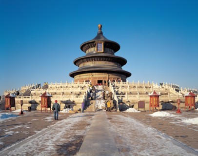 Salle des prières pour la bonne moisson du Temple de l'auguste ciel à Pékin, Chine