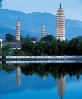 Les Trois Pagodes du Temple Chongsheng, Chine