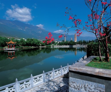 Les Trois Pagodes du Temple Chongsheng, Chine