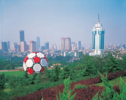 Galerie d'art à Dalian, Chine