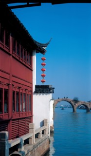 Bourg de Zhujiajiao, Shanghaï, Chine