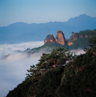 Les Monts Wuyi, Chine