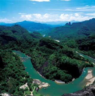 Les Monts Wuyi, Chine