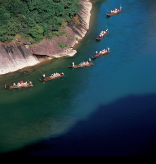 Les Monts Wuyi, Chine