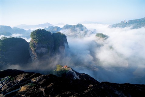 Les Monts Wuyi, Chine