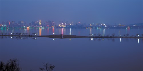 Panorama sur une ville, Chine