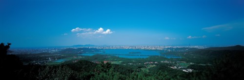 Vue aérienne, Chine