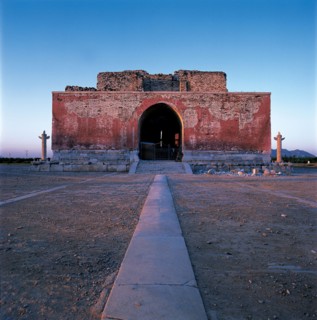 Le mausolée de Qing, Chine