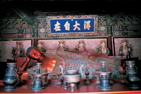 Bouddha couché, Chine