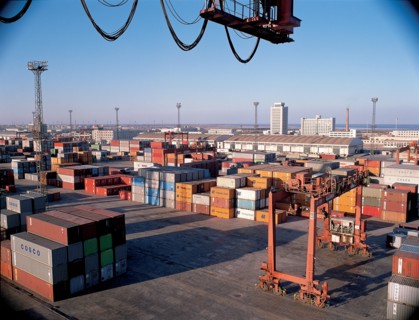 Port de Tientsin, Chine