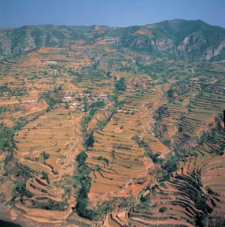 Vue aérienne, Chine