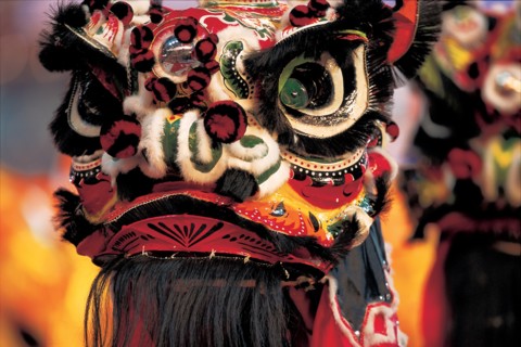 Tête de dragon, Chine