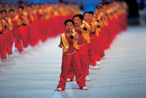 Rencontre sportive, Chine