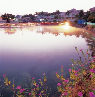 Sources thermales de Jinshan, Chine