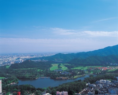 Vue aérienne, Chine