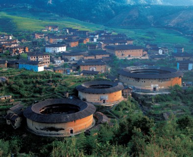 Tulou, maison, Chine