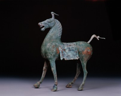 Cheval en bronze