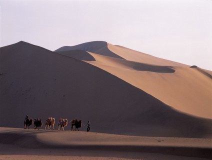 La Dune de sable chantant, Chine