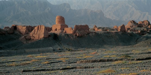 Ruines de Subashi, Chine