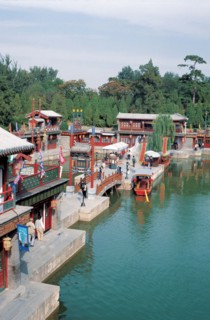 Suzhou Street in the Summer Palace, Beijing, China