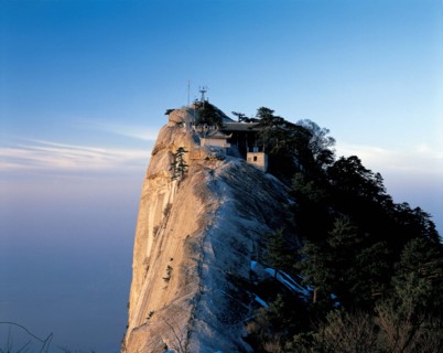 The West Peak of Mount Huashan,Xi'an,Shaanxi Province,China