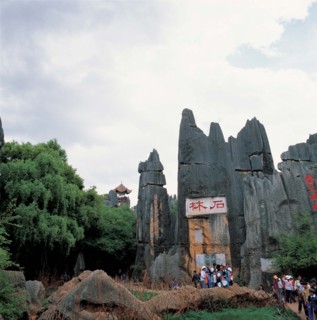 The Stone Forest of Yunnan Province, China