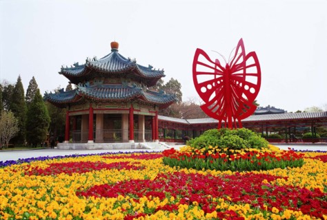 Orchid Pavilion of the Zhongshan Park, Beijing,China