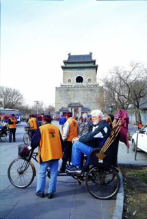 One of famous drum towers in Beijing,China