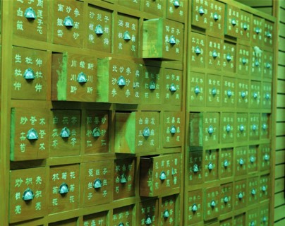 The traditional Chinese medicine-chest