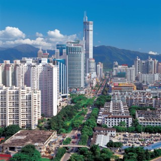Cityscape of Shenzhen,China