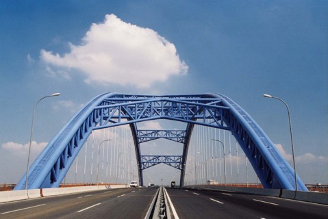 Changfeng Bridge of Wuhan,China