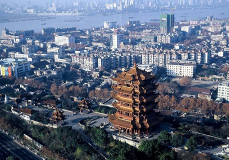 Yellow Crane Tower of Wuhan,China